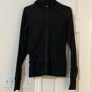 Lululemon zip up black jacket.